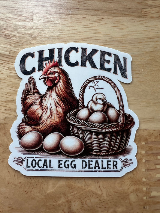 Your Local Egg Dealer sticker